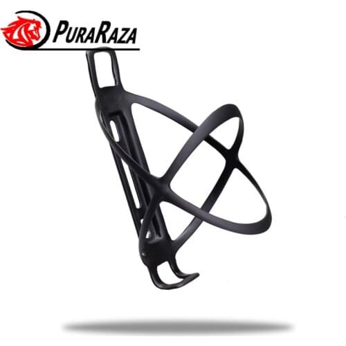 Lightweight road bike mountain bike cycling carbon fibre bicycle bottle cage bike cage cycling Water bottle holder Black Matte