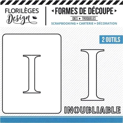 I Letter Metal Cutting Dies for DIY Scrapbooking Photo Album Decorative Embossing PaperCard Crafts Die 2021