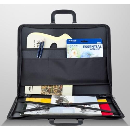 A2/A3 Multifunctional Sketch Bag Waterproof Painting Bag High capacity Drawing Bag Briefcase Storage Bag Art Supplies