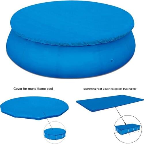 Newest Pool Cover Round Solar Swimming Pool Tub Cover 183 210cm Outdoor Bubble Blanket Accessories Playing Relax Tool Garden