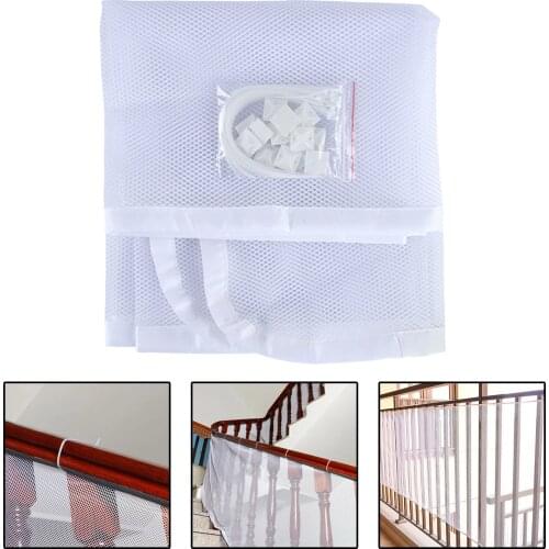 Children Safety Net Baby Fall Protect Safety Netting Durable Balcony Patio Stair Railing Safety Net for Kids Pet Toy