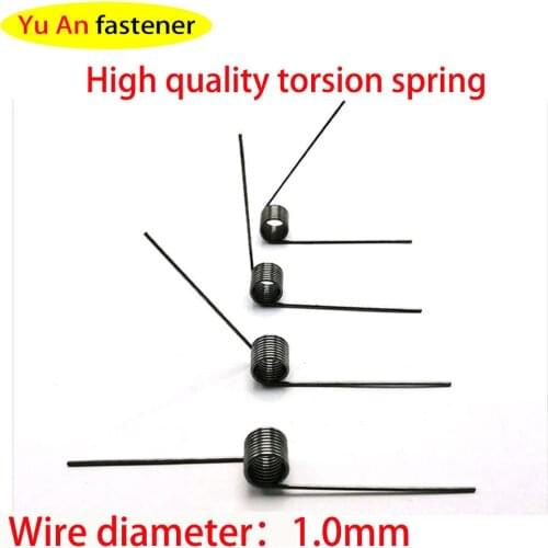 V-Spring, 1.0 Wire Diameter Torsion Small Torsion Spring, Hairpin Spring, 180/120/90/60 Degree Torsion Torsion Spring, 5pcs