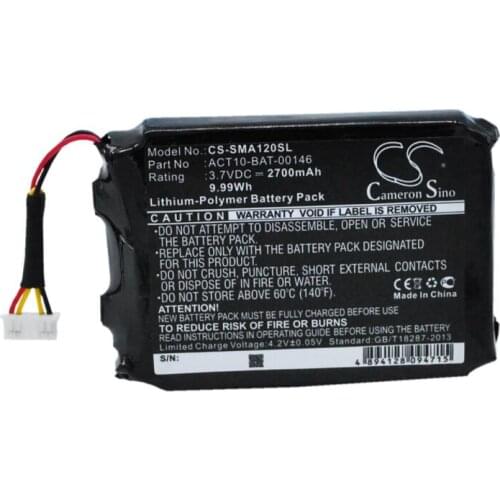 Cameron sino 2700mah battery for SATMAP Active 10 12 1S2PE583759-02X ACT10-BAT-00146 GPS, Navigator Battery