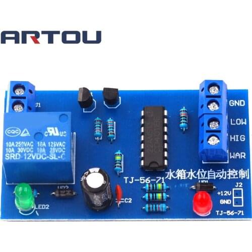 Water Tank Water Level Automatic Control Liquid Level Automatic Controller Electronic Training Kit Parts DIY Reform Package