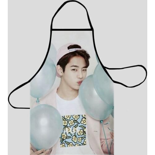 B. A. P Aprons For Women/Men Oxford Fabric Cleaning Pinafore Home Cooking Accessories Apron 50X75cm68X95cm