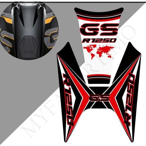 Tank Pad Protector Rallye Trunk Luggage Cases R1250 R 1250 GS HP Stickers For BMW R1250GS Windscreen Handguard 2019 2020 2021