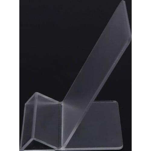 Phone Holder Tray Dasktop Acrylic Display Stand Mount Bracket Cradle Home Office for iPhone Samsung Huawei Kindle