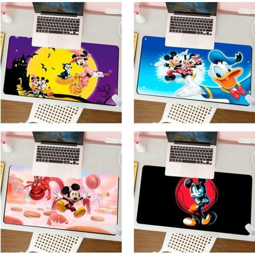 Disney Mickey Mouse Anime Mouse Pad Cute Cartoon Mouse Pad Student Writing Pad Desk Pad Computer Keyboard Thickened Table Mat