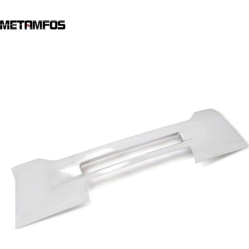 For Mitsubishi Outlander 2016 2017 2018 Chrome Front Center Grille Grill Cover Trim Sticker Exterior Accessories Car Styling