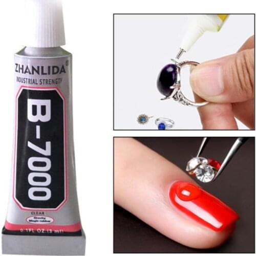 Dropshippin B-7000 B7000 Mobile Phone Repair Glue 3ml Adhesive Industrial Strength For Smartphones Tablets Screen Gems Craft DIY