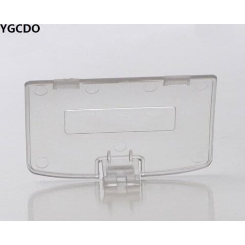 FZQWEG 2 pcs For Gameboy Color Clear Replacement Battery Cover GBC Cover