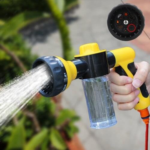 Wash Tools Nozzle Jet Auto Foam Lance Water Gun 3 Grades Adjustable Portable High Pressure Cleaning Tool Car Washer Sprayer