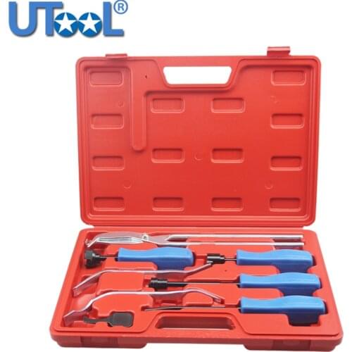 8pc Brake Drum Pliers Brake Spring Installer Removal Retaining Adjust Tools Set