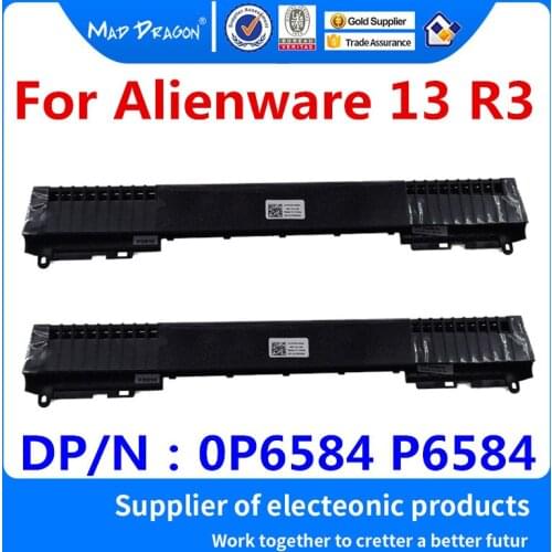 MAD DRAGON Brand Laptop NEW Hinges Cover Air Outlet for Dell Alienware 13 R3 ALW13C-2728 ALW13C-D2838 0P6584 P6584 AP107000200