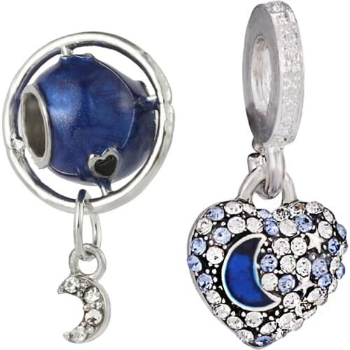 Summer Universe And Stars Charm To Make Mens and womens bracelets, necklaces, romantic gifts