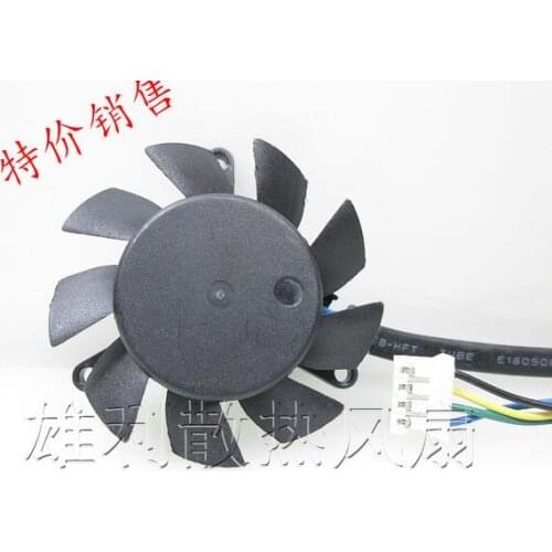Original NVIDIA MGT4012MF-W10 12V 0.09A 4 line mute video card cooling fan