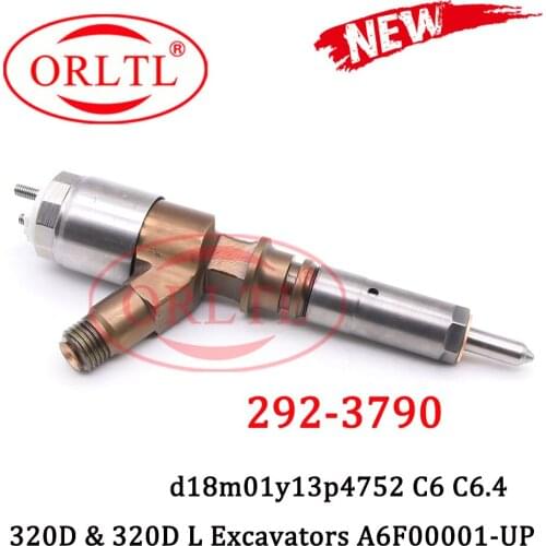 ORLTL Hot Sale Injector Gp-Fuel 292-3790 (292 3790) Original Diesel Fuel Injector 2923790 For CAT Tracked Excavator 320D