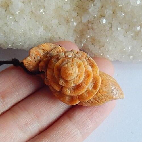 Natural Orange Coral Gemstone Earring Bead,Fashion Earring Jewelry,44x22x18mm,9.5g