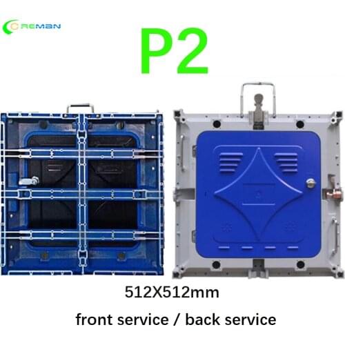 Indoor P2 LED Cabinet Full Color Panel for Frontal Maintenance Cabinet P2 empty cabinet indoor led display screen