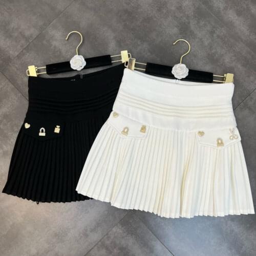 PREPOMP Women's Pleated Skirts