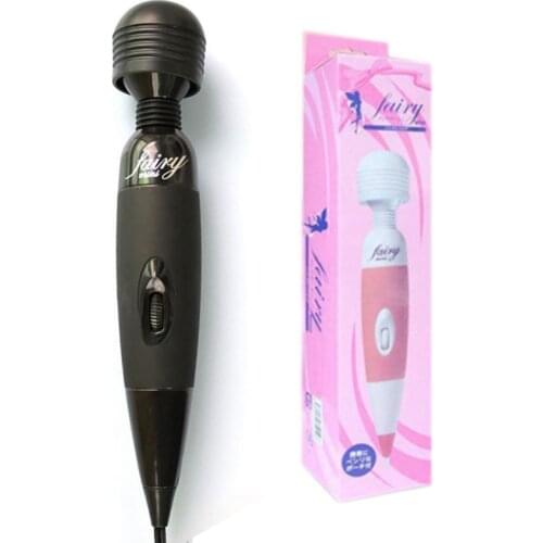 WITH BOX Multispeed Powerful Female Personal Wand Massager Fairy AV Vibrator Clit Stimulation, Sex Toys For Women US Plug