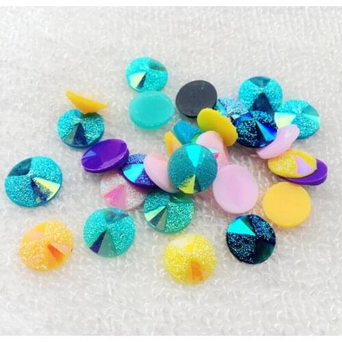 300pcs 12mm Crystal Rhinestone Flatback no Hot Fix Rhinestones Stone For Clothing Decoration strass buttons-B68*5