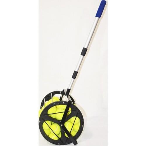 Tennis Ball Picker Tennis Recycler Pick Up Baskets Tennis Court Cleaning Aids L-8 Tennis Storage Tool 55 Tennis Balls