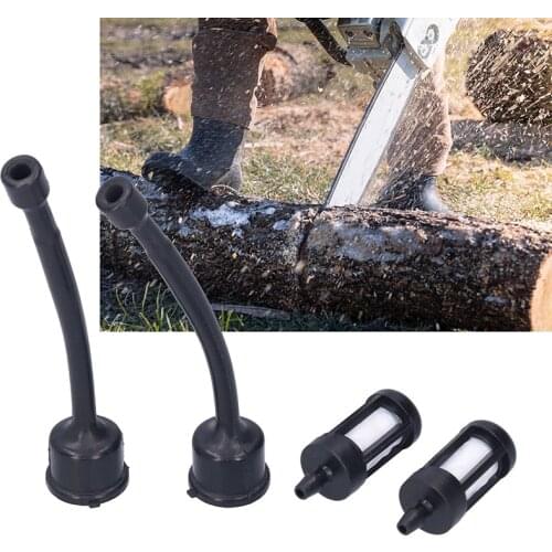Fuel Line And Filter For Stihl 030 031 032 041 AV 350 360 Chainsaw Carb Assy Silicone Fuel Line Fuel Filter Set Dropshipping New