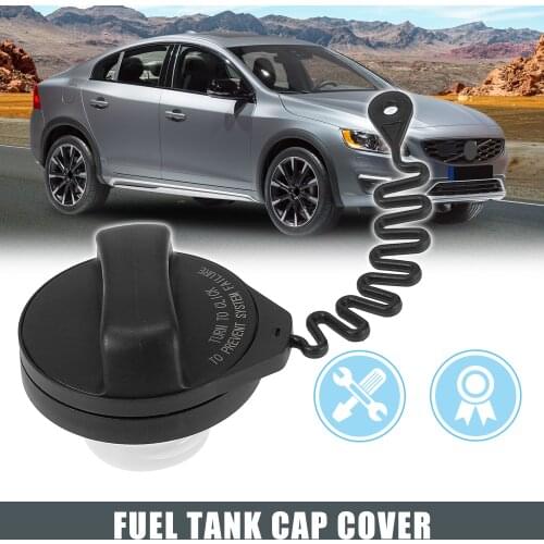 Uxcell 31392044 31261716 Gas Fuel Cap Tank Filler Cover for Volvo S60 XC90 V60 V70