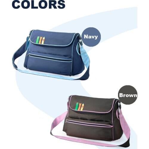 New British style fashion waterproof diaper bag Large capacity Messenger multifunctional maternity mother bag Baby Stroller Bags