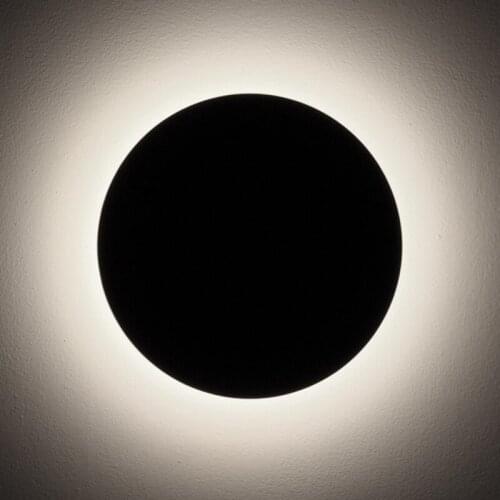 Waterproof Outdoor Modern Wall Light Round Outdoor LED Lamp Courtyard Exterior Sconce Walkway Porch Garden Lighting IP54