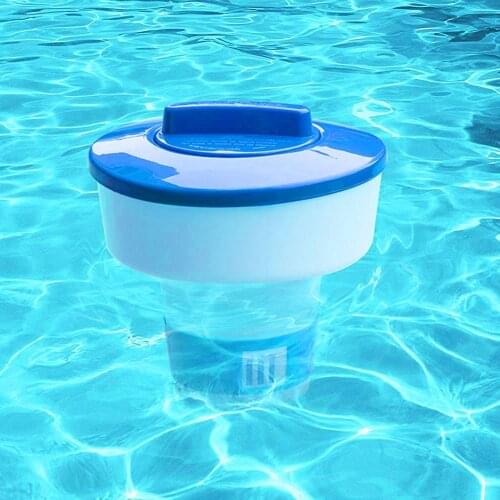 8-inch swimming pool spa automatic floating chlorine chemical tablet dispenser for water purification Wide range of applications