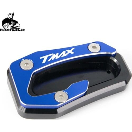 Motorcycle Accessories Kickstand Side Stand Extension Pad Enlarge Plate For Yamaha T-MAX TMAX 530 SX DX TMAX530 2017 2018 2019
