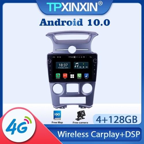 Android 10.0 Car Radio For KIA Carens 2007 2008 2009 - 2011 Multimedia Video Audio Recorder DVD Player Navigation GPS Auto 2din