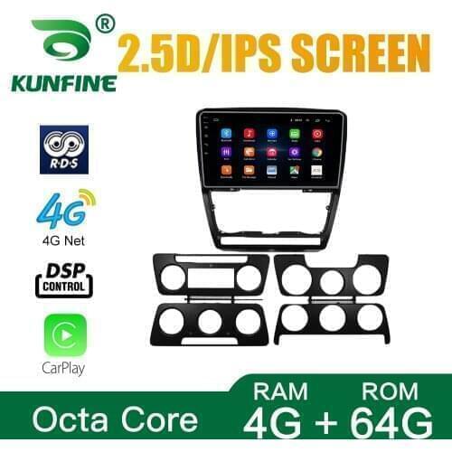 Car Stereo For Skoda Octavia 2007-2019 MT/AT Android Core Octa 10.0 Car DVD GPS Navigation Player Deckless Radio Headunit