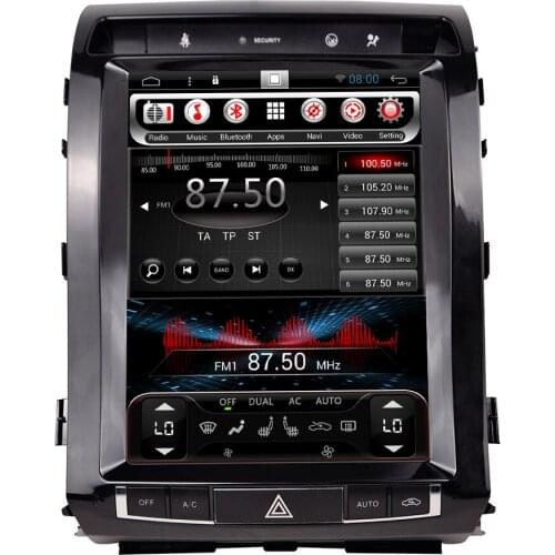 CAR RADIO multimedia player For-TOYOTA land Cruiser 2009-2012 car stereo autoradio DVD player Tesla vertical screen GPS navi