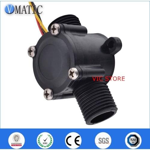 Free Shipping High Precision VCA168-8 Plastic Mounted Water Oem Low Cost Oil Hall Flow Rate Sensor