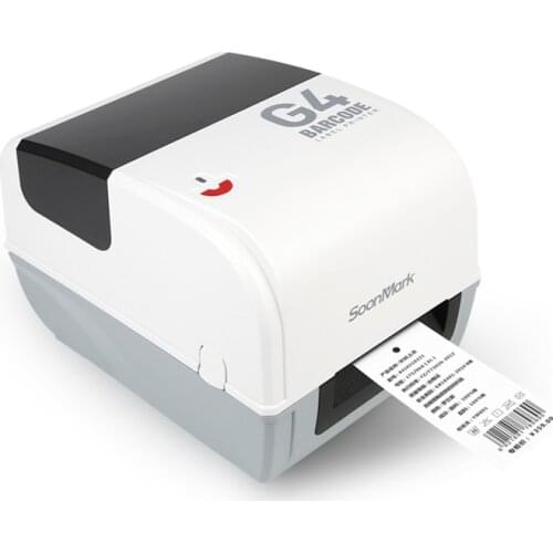 G3/G4 clothing tag washing mark coated paper matte silver paper shipping sticker label carbon tape heat transfer barcode printer