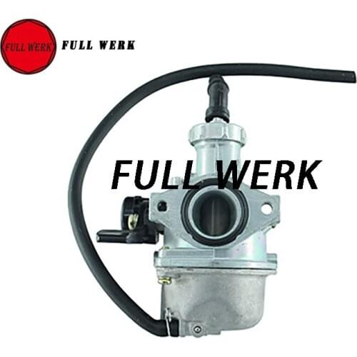 HSPZ22 22mm Carburetor for Motorcycle Dirt Bike Hua SheATV QUAD 125cc Horizontal Engine HK-117N Accessories