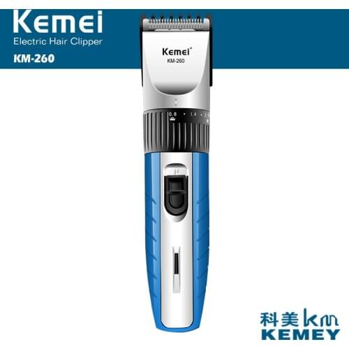 Kemei Electric Hair Clipper Rechargeable Hair Cutting Hair Beard Trimmer Styling Tools Shaving Machine Shaver for Man Barber