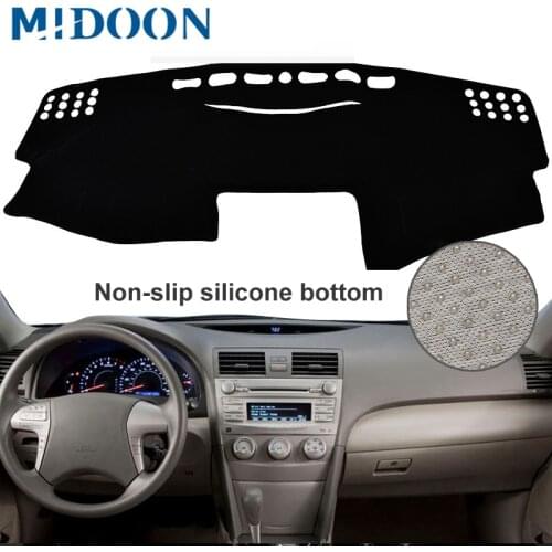 MIDOON For Toyota Camry Board Cover Pad Carpet 2007 2008 2009 2010 2011 Car Dashboard Cover Dash Mat Dash Pad DashMat