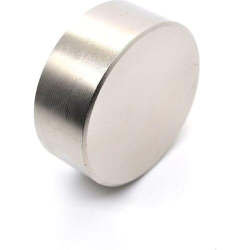 1pcs N52 Neodymium Magnet 50x20MM Gallium Magnetic Metal Super Strong Round 50*20 Neodimio Magnets for Water Meters Speaker