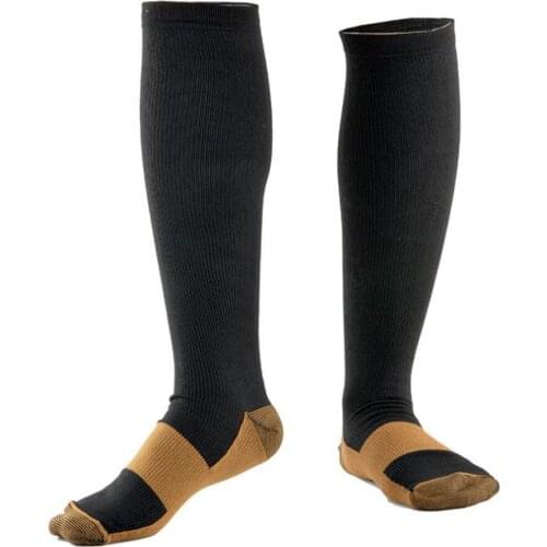 Unisex Men Professional Compression Socks Breathable Travel Activities Fit for Nurses Shin Splints Flight Travel Sports Sock