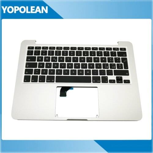 New Topcase For Macbook Pro Retina 13.3 " A1502 top case with IT Italian Italy Keyboard & Backlight 2015