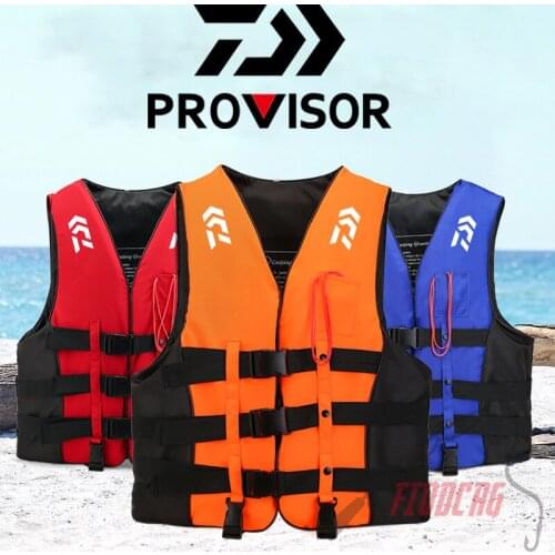 DAWA Swiming Fishing Vest Multi-Function Outdoors High Buoyancy Life Jacket Buoyancy Vest Customizable LOGO Fishing Life Jacket