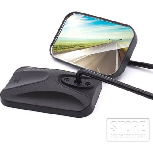 Universal motorcycle Rearview mirror 10mm screw Scooter Parts Moto Mirrors Moto motorbike reflector mirror