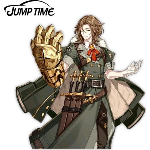 JumpTime 13 x 10.8cm Epic Seven Sticker Blaze Dingo - Weatherproof Anime Car Decal Car Stickers Vinyl JDM Bumper Trunk Decal