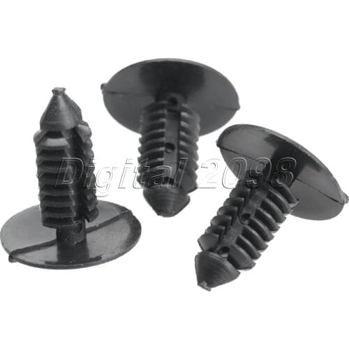 Yetaha 50Pcs Car Roof Clips Fasteners Auto Trunk Fender Bumper Plastic Retainer Rivets Universal For Chrysler Toyota Nissan BMW