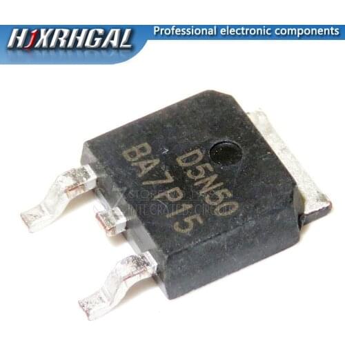 1PCS D5N50 AOD5N50 MOS TO-252