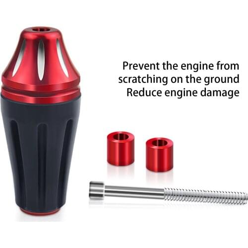 1PC Only 8mm Motorcycle Frame Slider Falling Crash Protector Rod Motorbike Bicycle Motor Bike Engine Protection Stick Bar